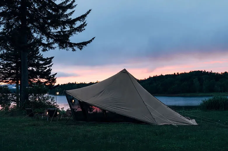 神コスパ】TC素材の2ルームテント「WOOTA（ウータ）S・L」登場｜ZANE