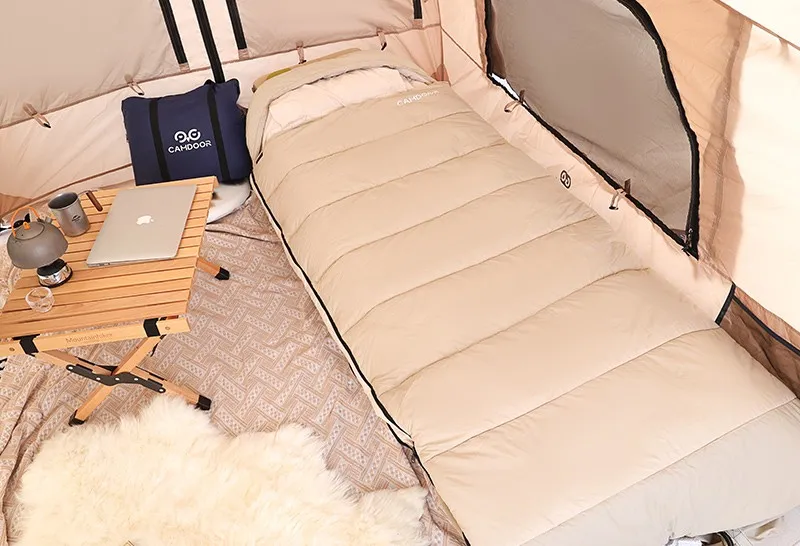 CAMDOOR「もっちり温」本音レビュー！新素材の人工ダウン寝袋の寝心地