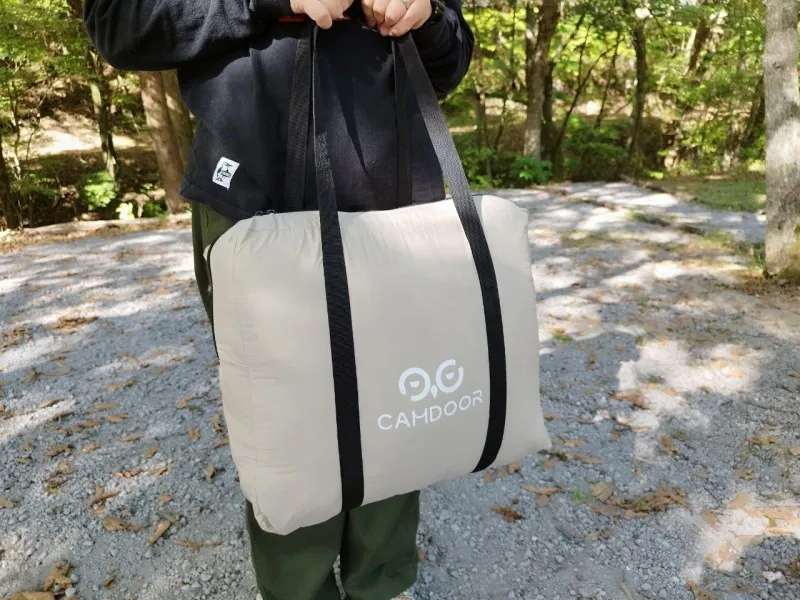 CAMDOOR「もっちり温」本音レビュー！新素材の人工ダウン寝袋の寝心地