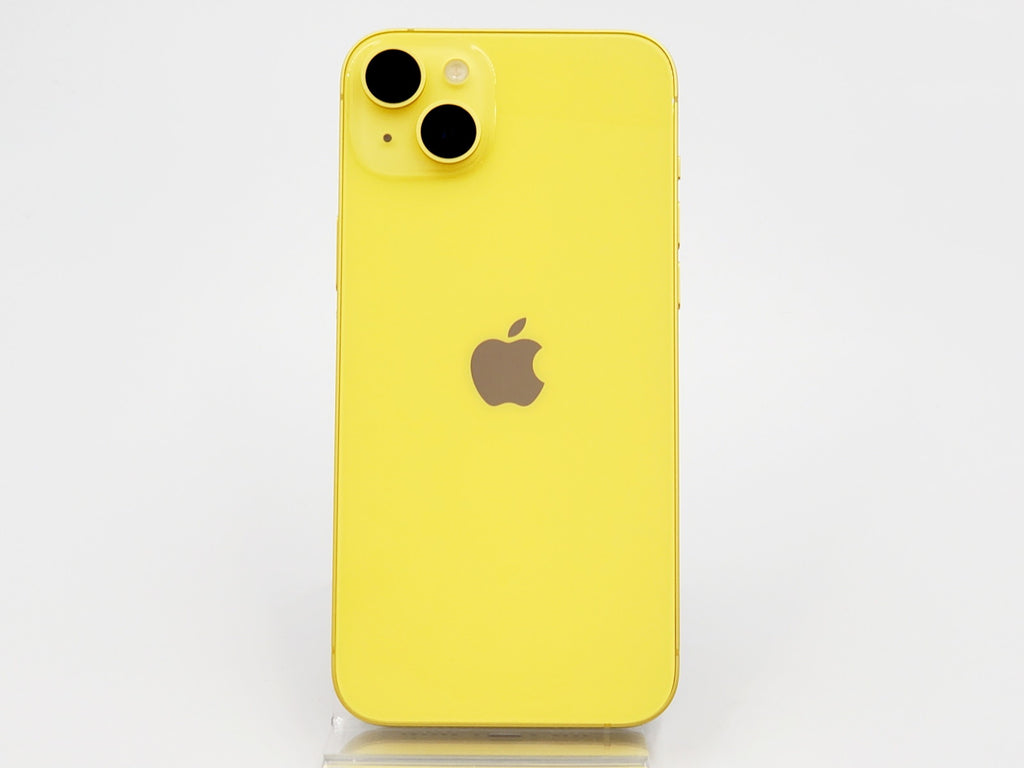 Bランク】SIMフリー iPhone14 Plus 128GB イエロー MR603J/A A2885