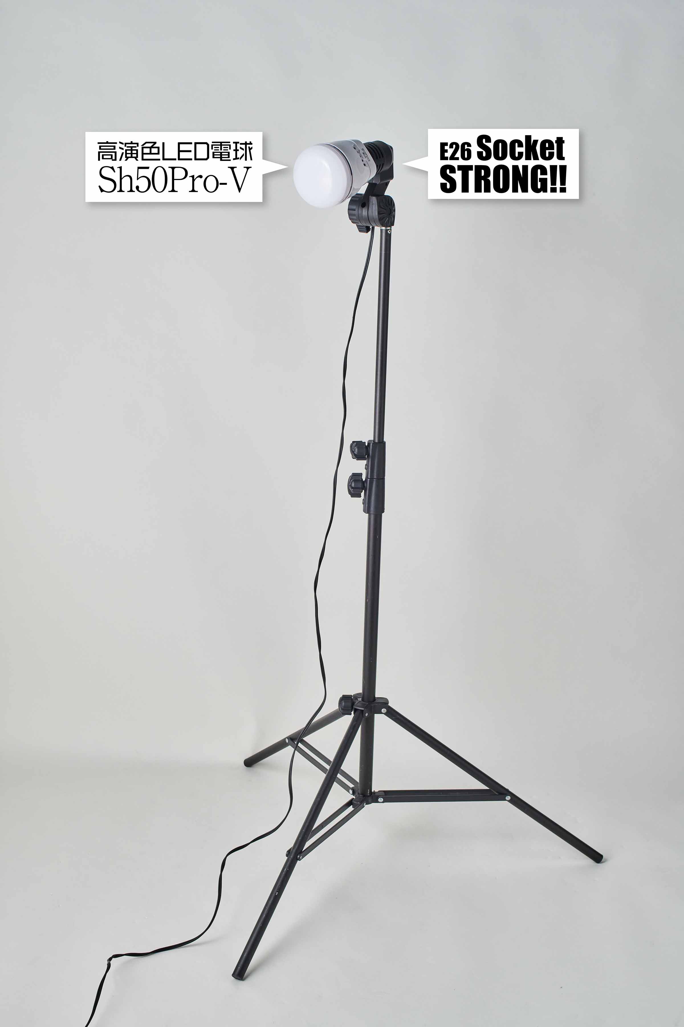 SD（写真電気工業）のソフトライトBOXに高演色LEDを突っこんでみた