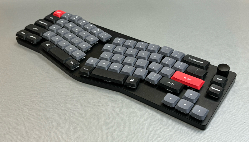 KeychronのキーボードK11 ProはAliceレイアウトでも慣れたら打ち