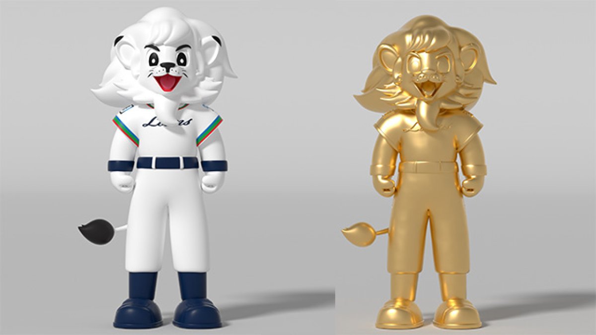 西武、9月6日のロッテ戦で球団公式マスコットのレオのフィギュアを来場
