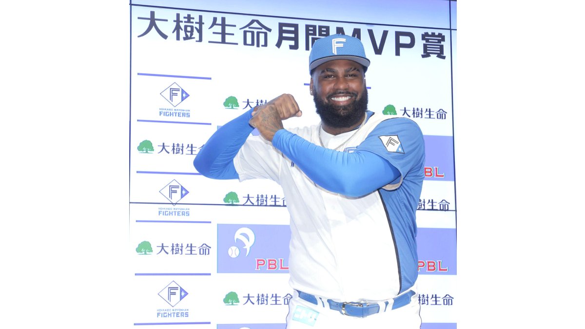 日本ハム】レイエスが月間MVPを初受賞 8月は打率4割3厘＆8発