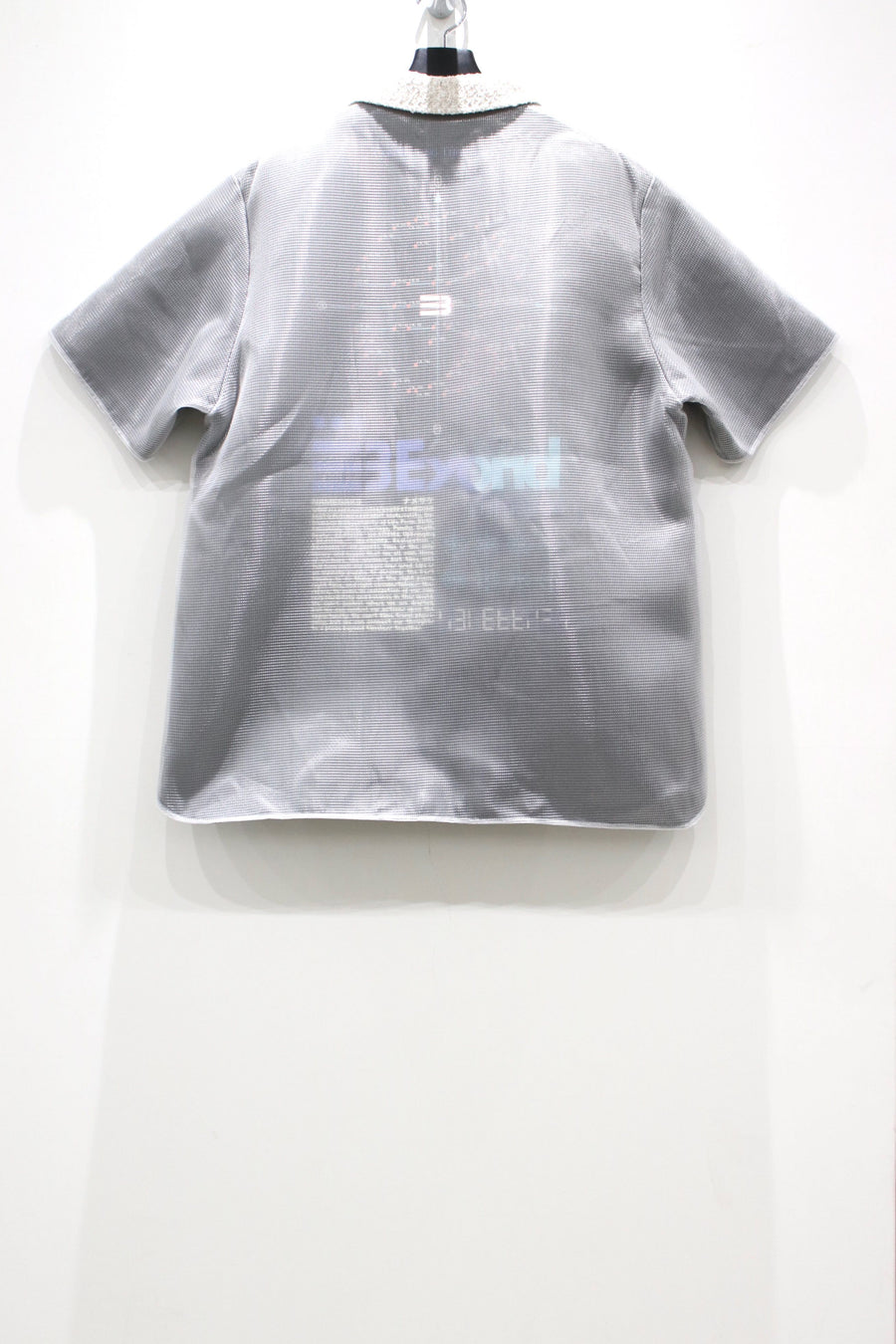 NAMESAKE(ネイムセイク)のBILL WARM UP LAYERED SHIRT EUPHORIC BLACK