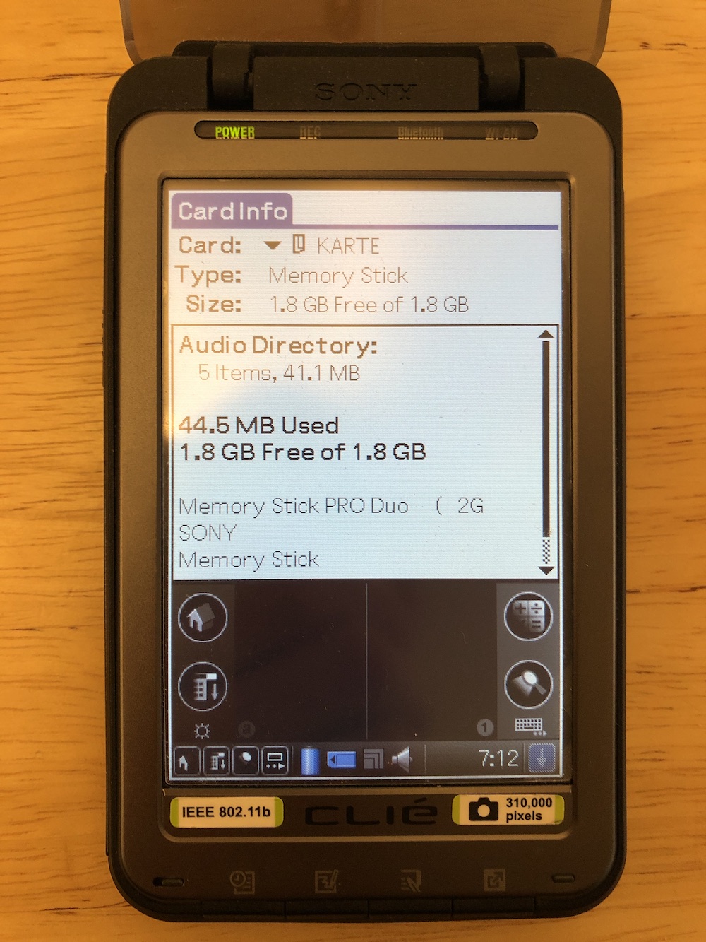 Using more than 2 GB in a Sony Clié with Palm OS 5.x - Palm2000