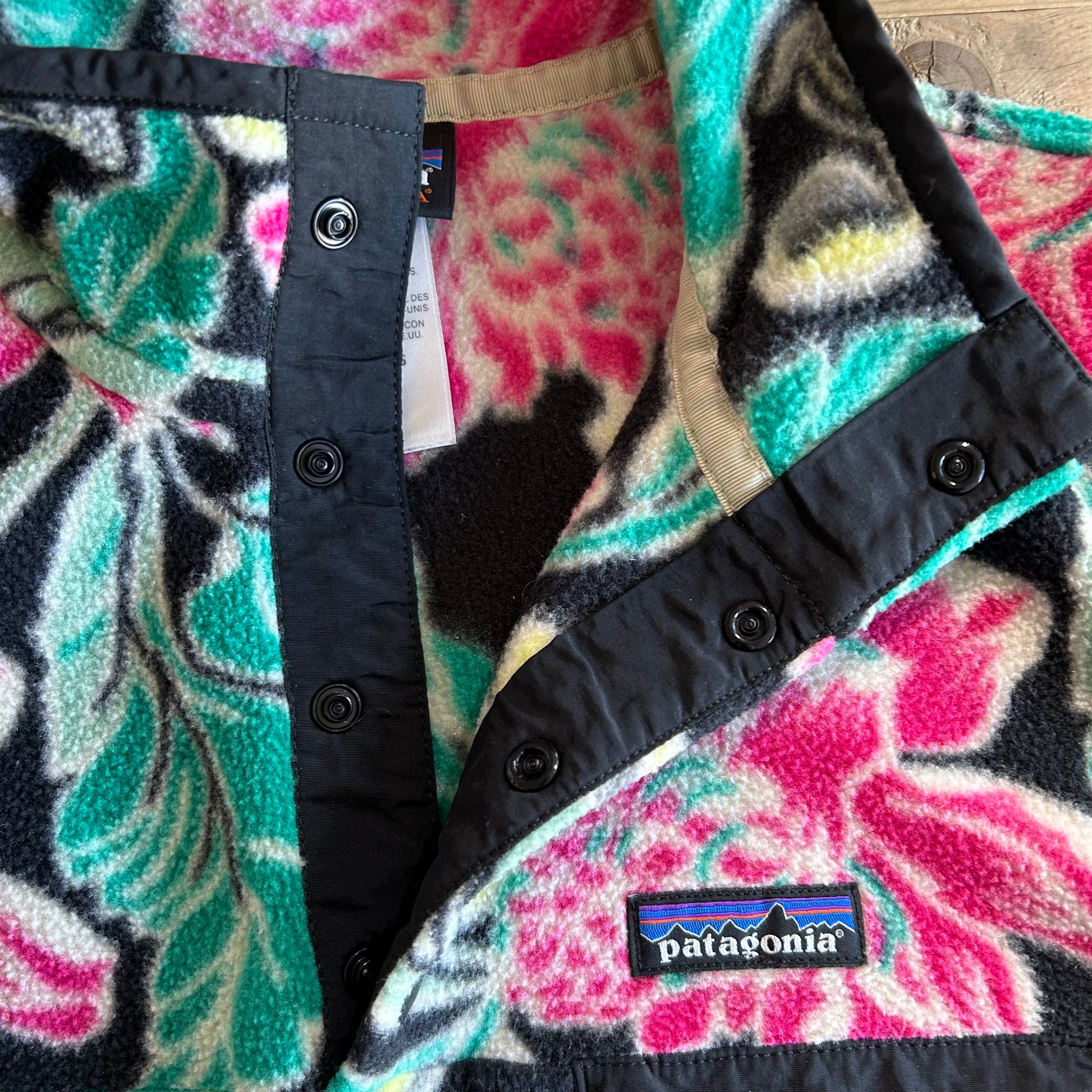 00's Patagonia パタゴニア シンチラスナップT フリースプルオーバー