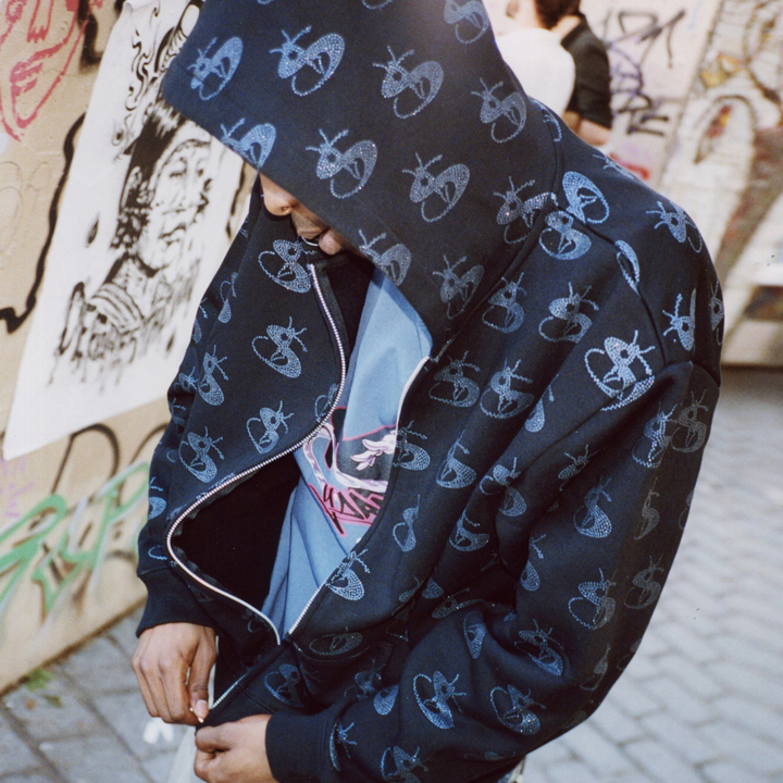 Yardsale BIJOU HOOD BLACK - PAGER TOKYO : PAGER TOKYO