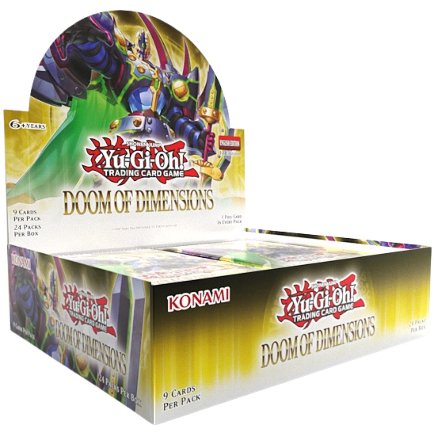 Yu-Gi-Oh! Doom Of Dimensions Booster Box/Case | Pastime Sports