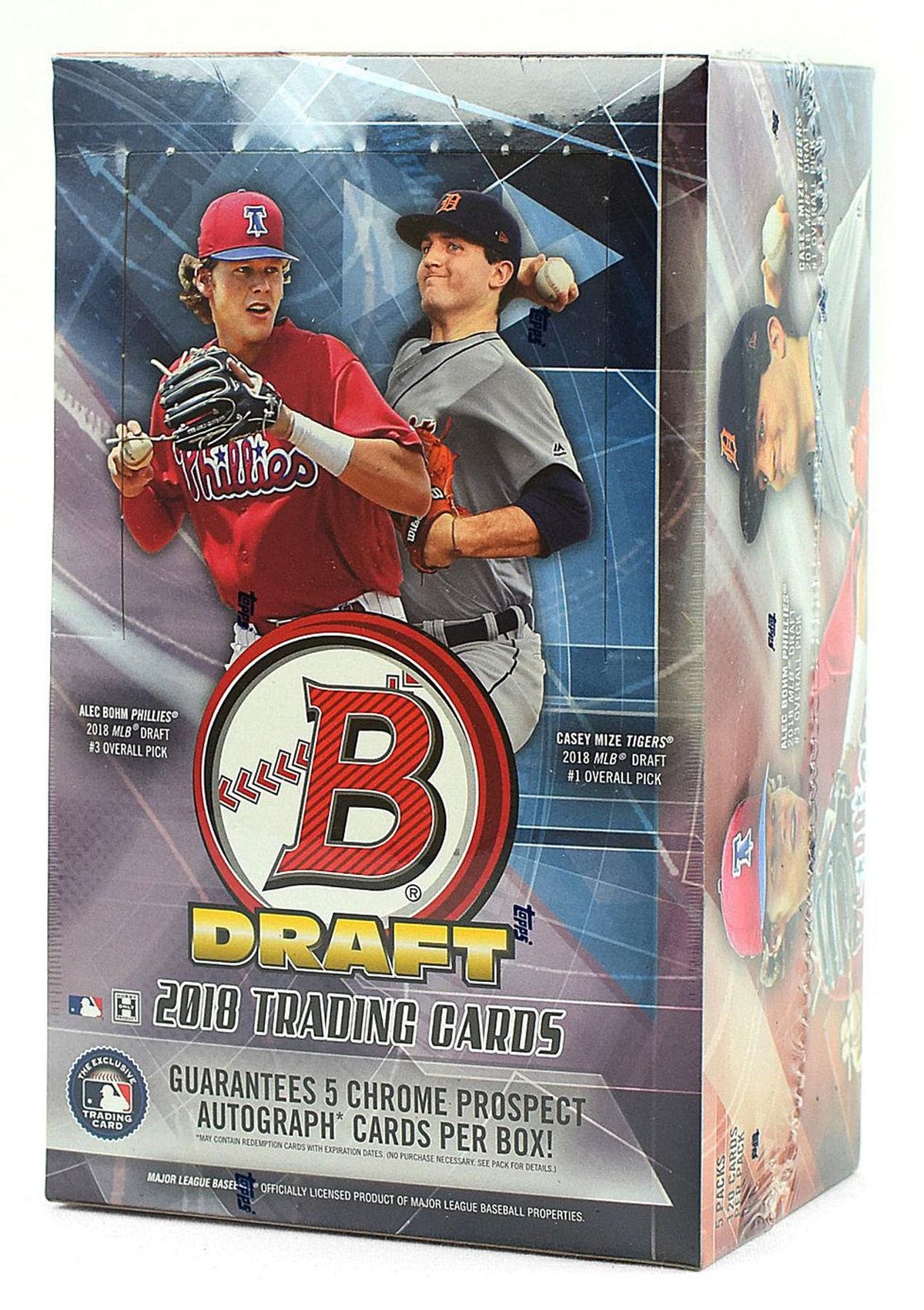 2018 Bowman Draft Baseball Super Jumbo Hobby Box | Pastime Sports