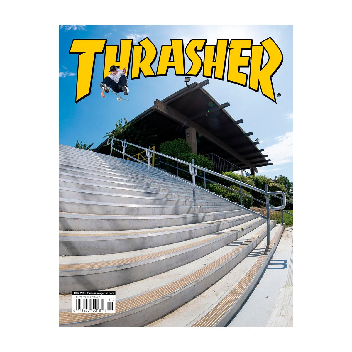 2025 NOVEMBER ISSUE #544 表紙(Chris Joslin) スケートボード