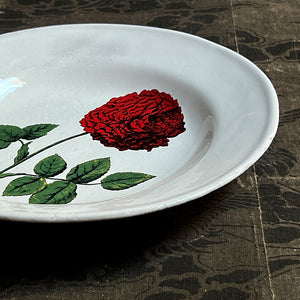 Astier de Villatte x John Derian Red Rose Soup Plate – PATCH NYC