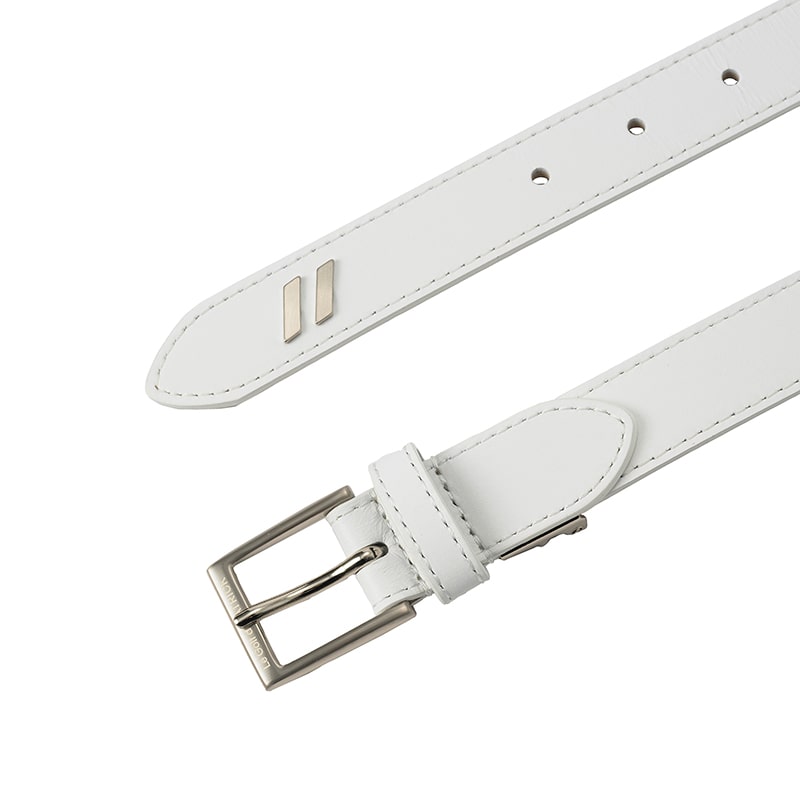 ゴルフ｜レディース｜ダブルスラッシュレザーベルト（WHT） – PATRICK