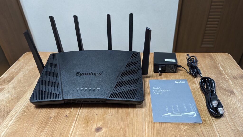 SynologyのWi-Fiルーター『RT6600ax』をAmazonアウトレットで購入