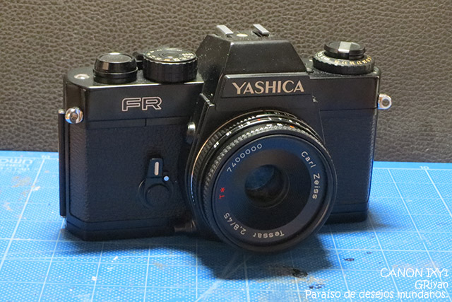 YASHICA FR のジャンクカメラ またもや持病発生か？ 分解して修理する