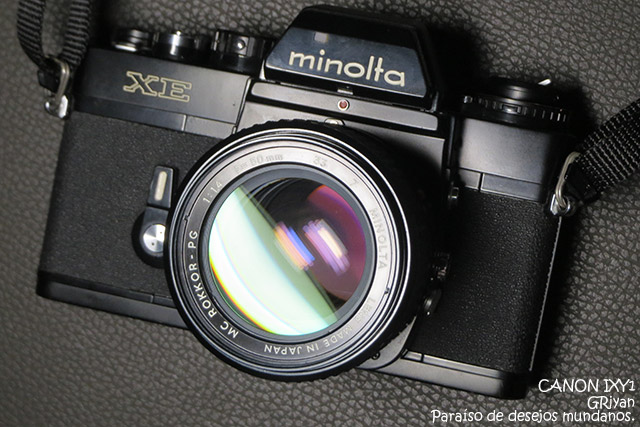 試写さんぽ】minolta XE ジャンクカメラの修理は成功だったのか？ 絞り