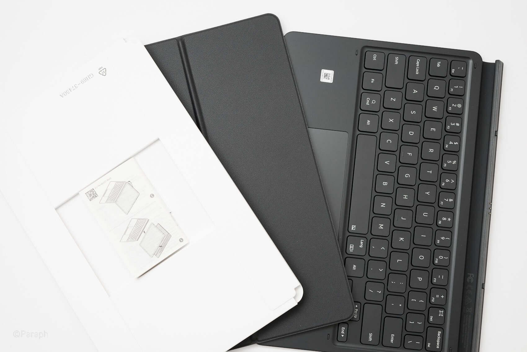 Galaxy Tab S7純正のキーボードカバーは打鍵感は最高だがトラック