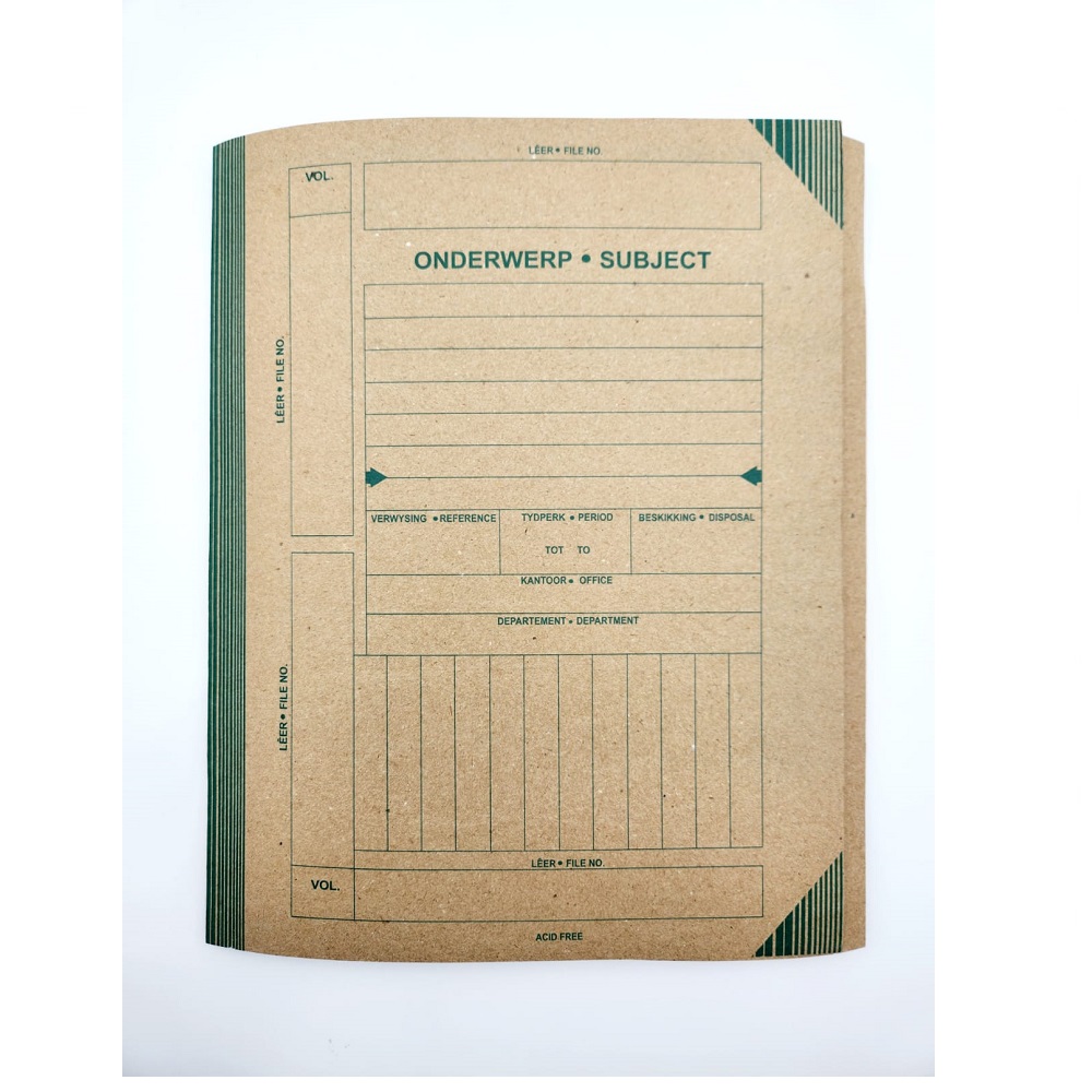 Z20 3-Fold Folder 180Gm (100) Green Printed - Park Avenue Stationers