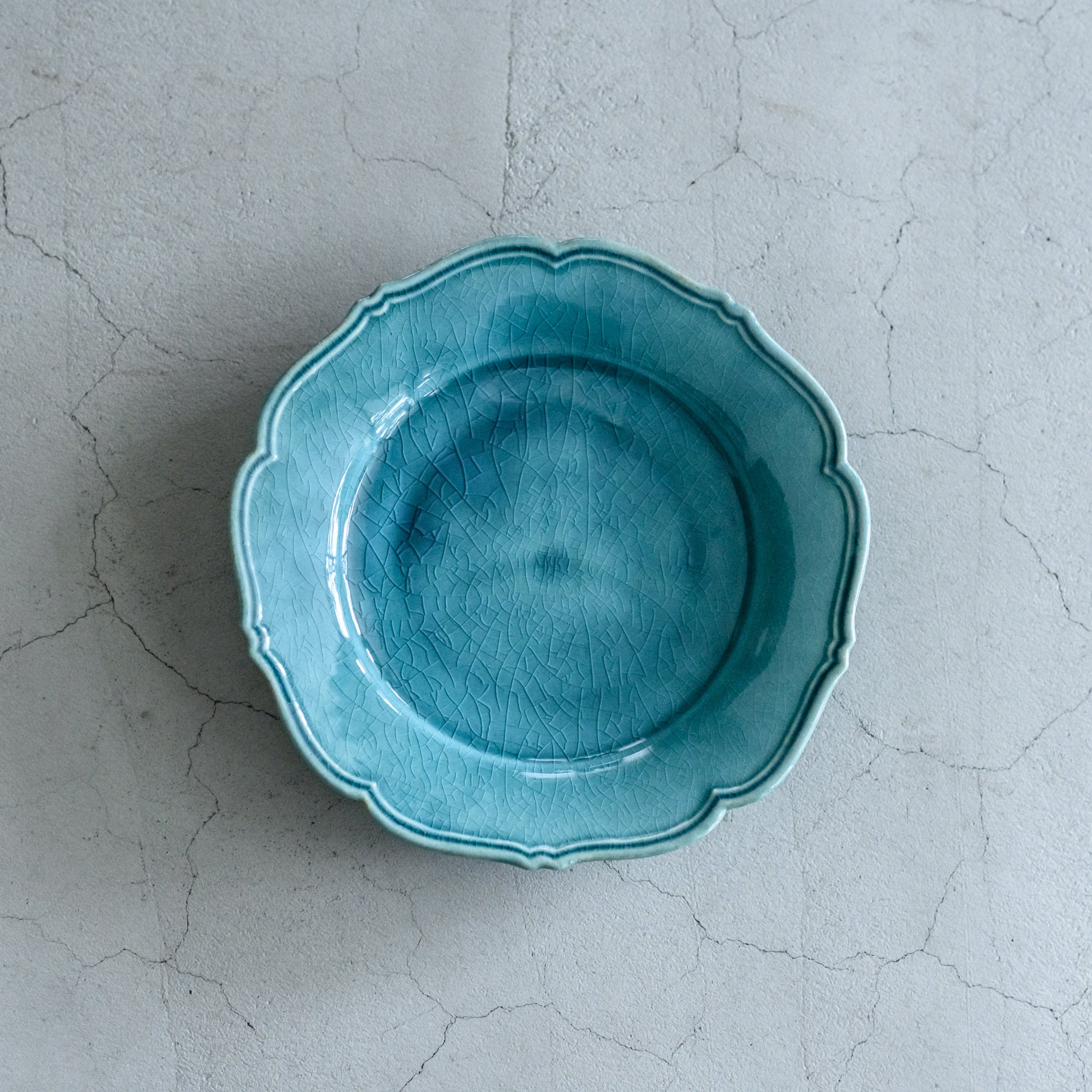 awabi ware｜輪花皿