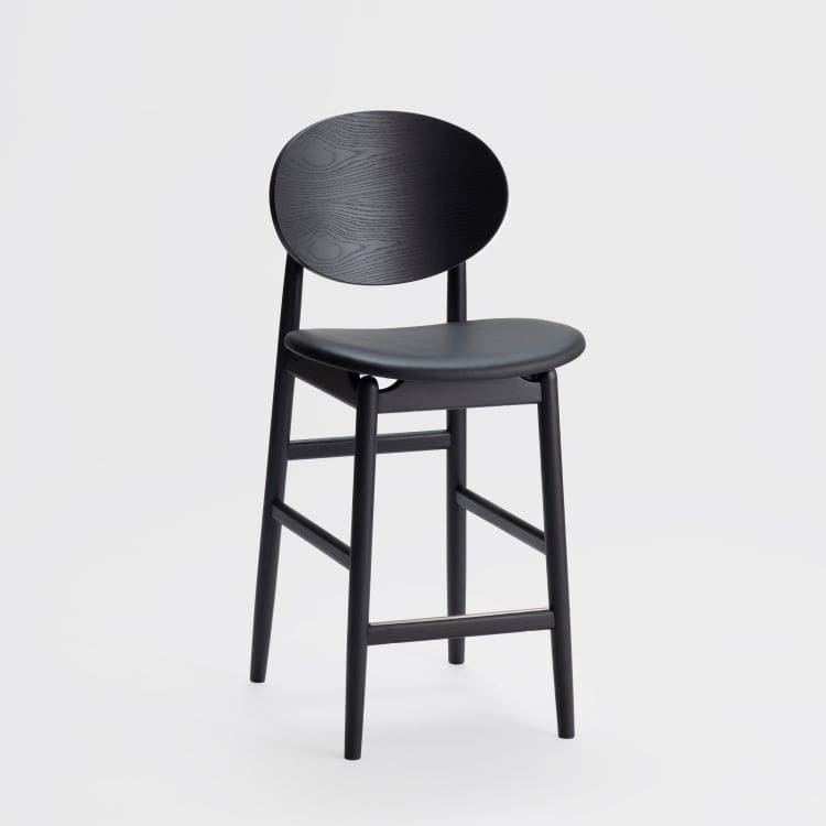 アウトライン バースツール(スミ) | アリアケ(ARIAKE) | リグナ通常品