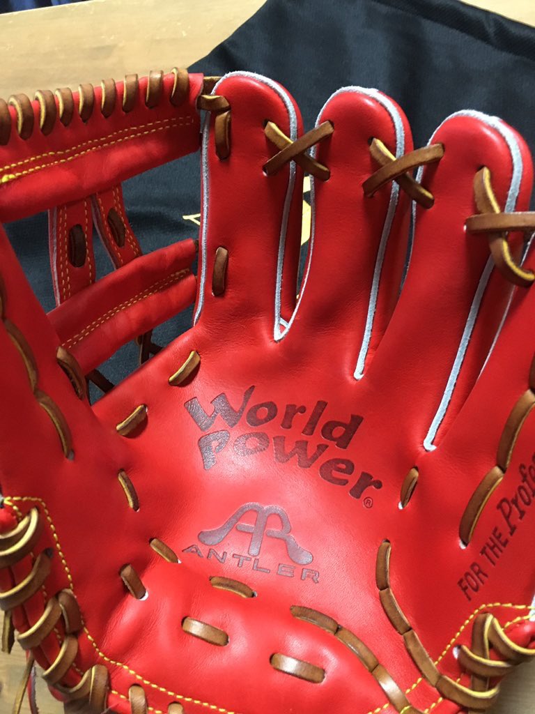 紹介〜 アントラー内野手用 このメーカーは奈良県で作られています