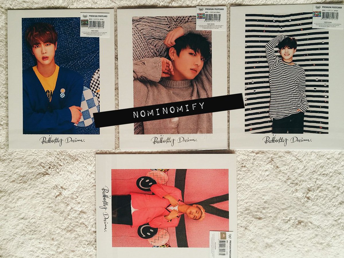 K-POP・アジア BTS Butterfly Dream PREMIUM POSTCARD JK BTS