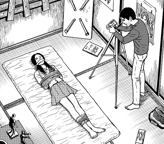 ビッグコミックスピリッツ2016年13号/伊藤潤二読切シーイズアスロー