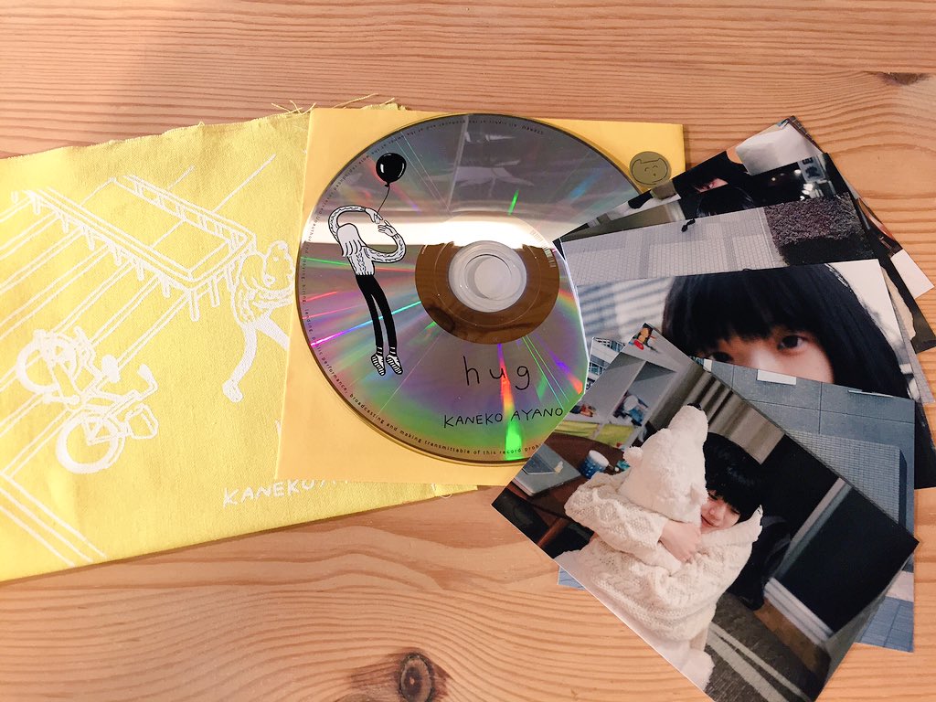 カネコアヤノ『hug』入荷しました。 会場限定CDを本日より当店でも販売