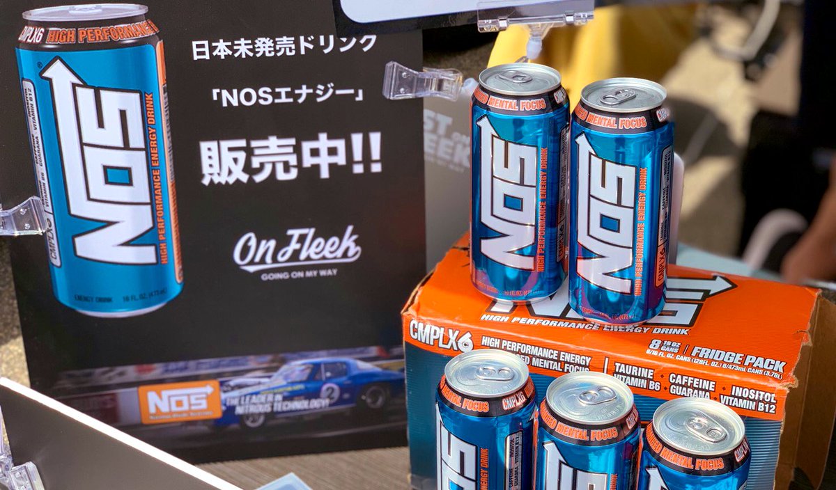 NOS Energy restocked！！ ワイルド・スピードでお馴染みのNOSエナジー