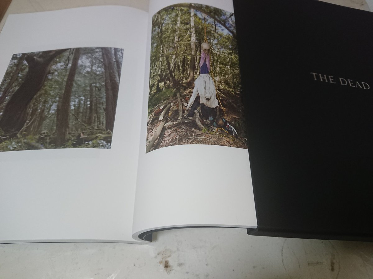 本日、Amazonで購入した 釣崎清隆氏の写真集 「the dead」届きました