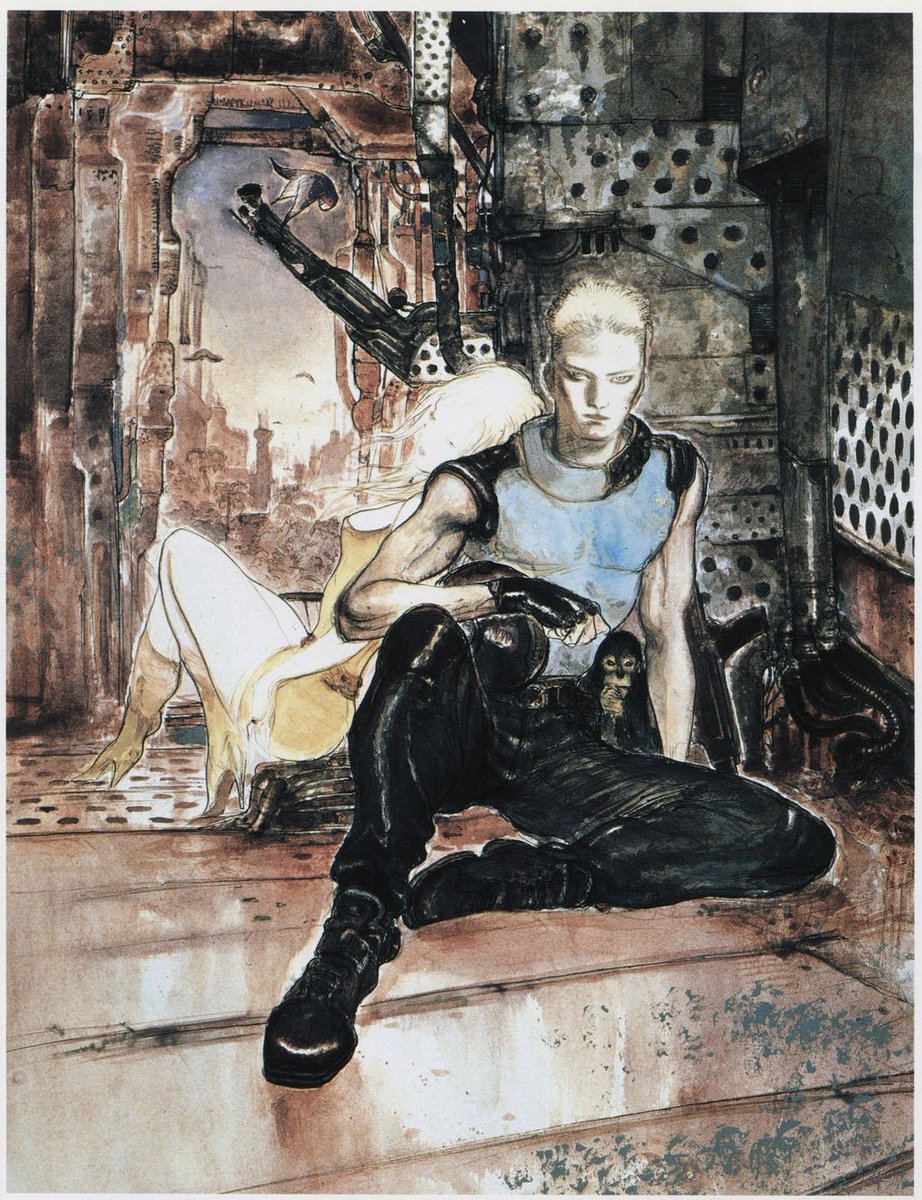 Illustrations created for Front Mission / フロントミッション