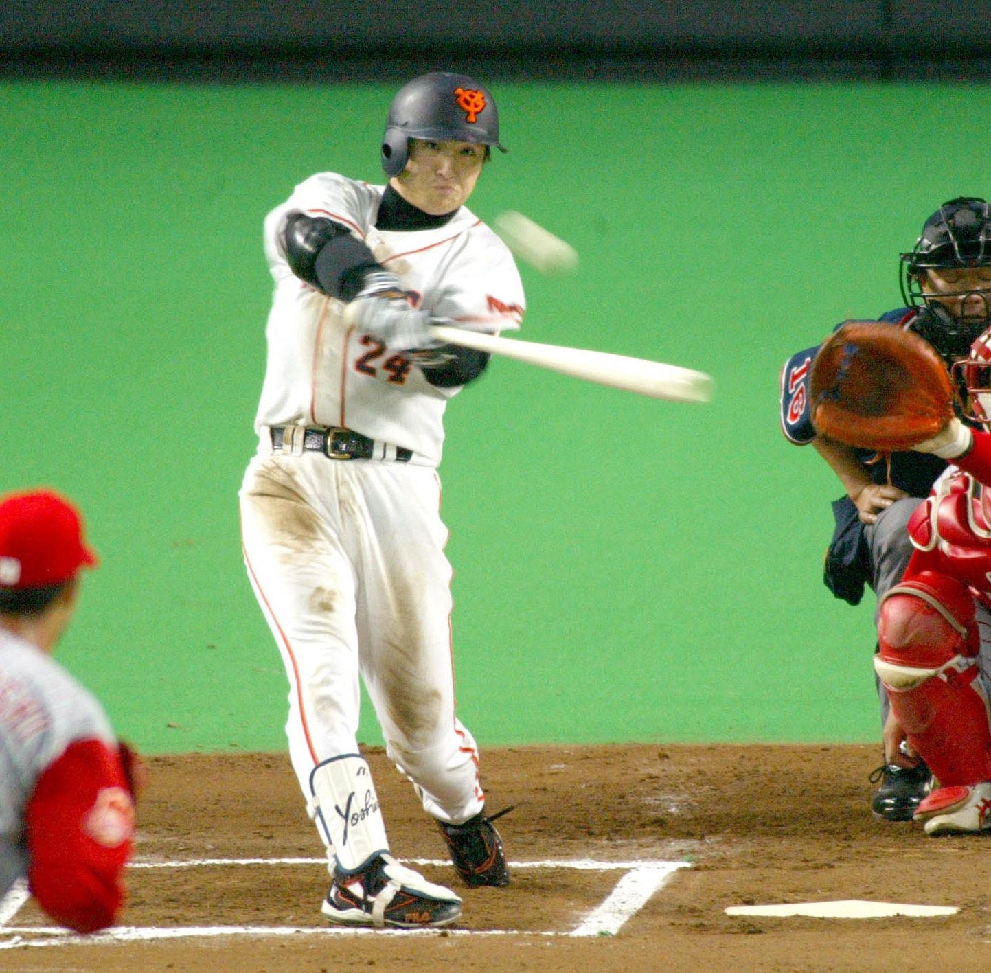 読売ジャイアンツ/巨人 高橋由伸 ホームランスチール写真 1999年