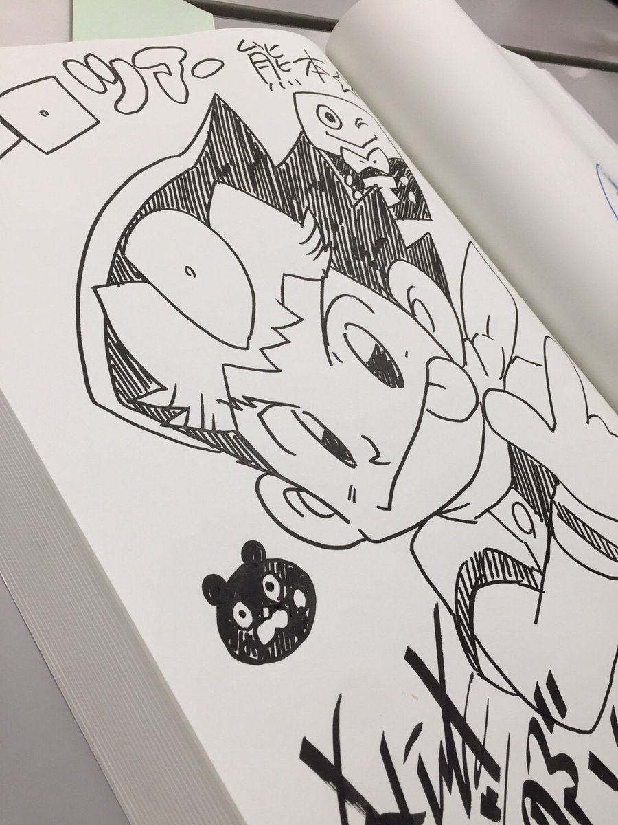 本日は西に東にコロコロサイン会勃発です！ コロツアー熊本会場では