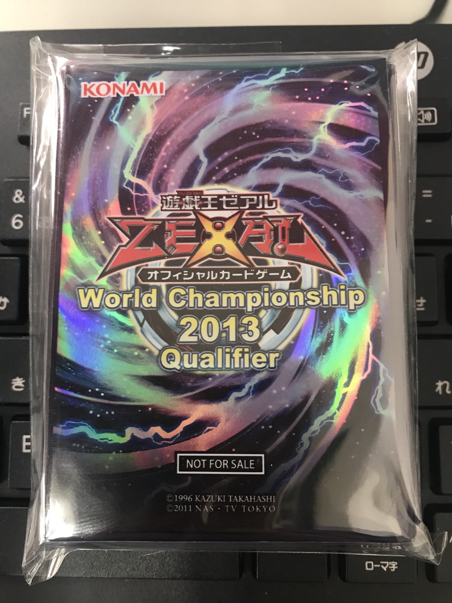 遊戯王 WCQ 2013 アジア スリーブ 公式 大会配布 40枚 遊戯王 WCQ 2013