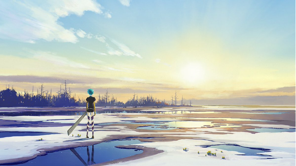 宝石の国 9話 コンセプトアート 冬の終わり #housekinokuni EP9