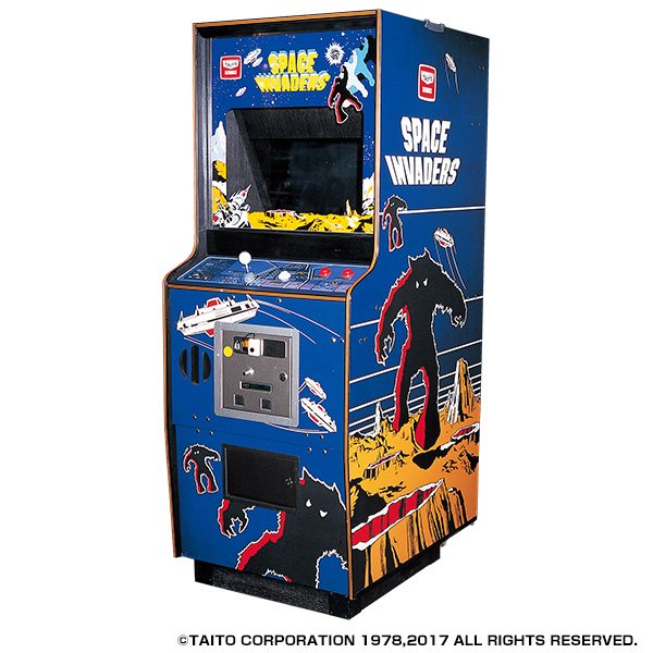 1978年7月。スペースインベーダーはアーケードゲームとして発売され