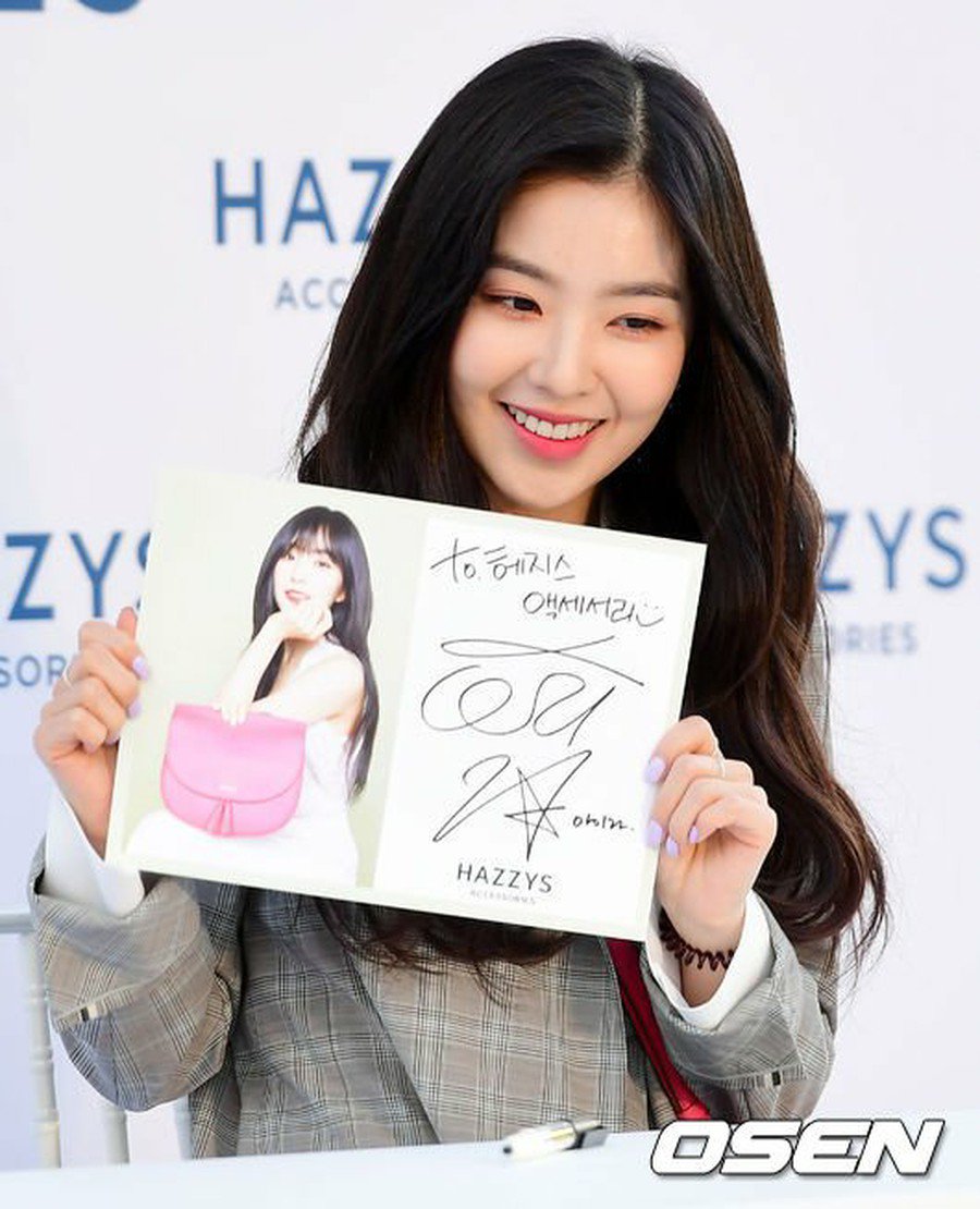 Red Velvet アイリーン、LF HAZZYSアクセサリー サイン会を開催