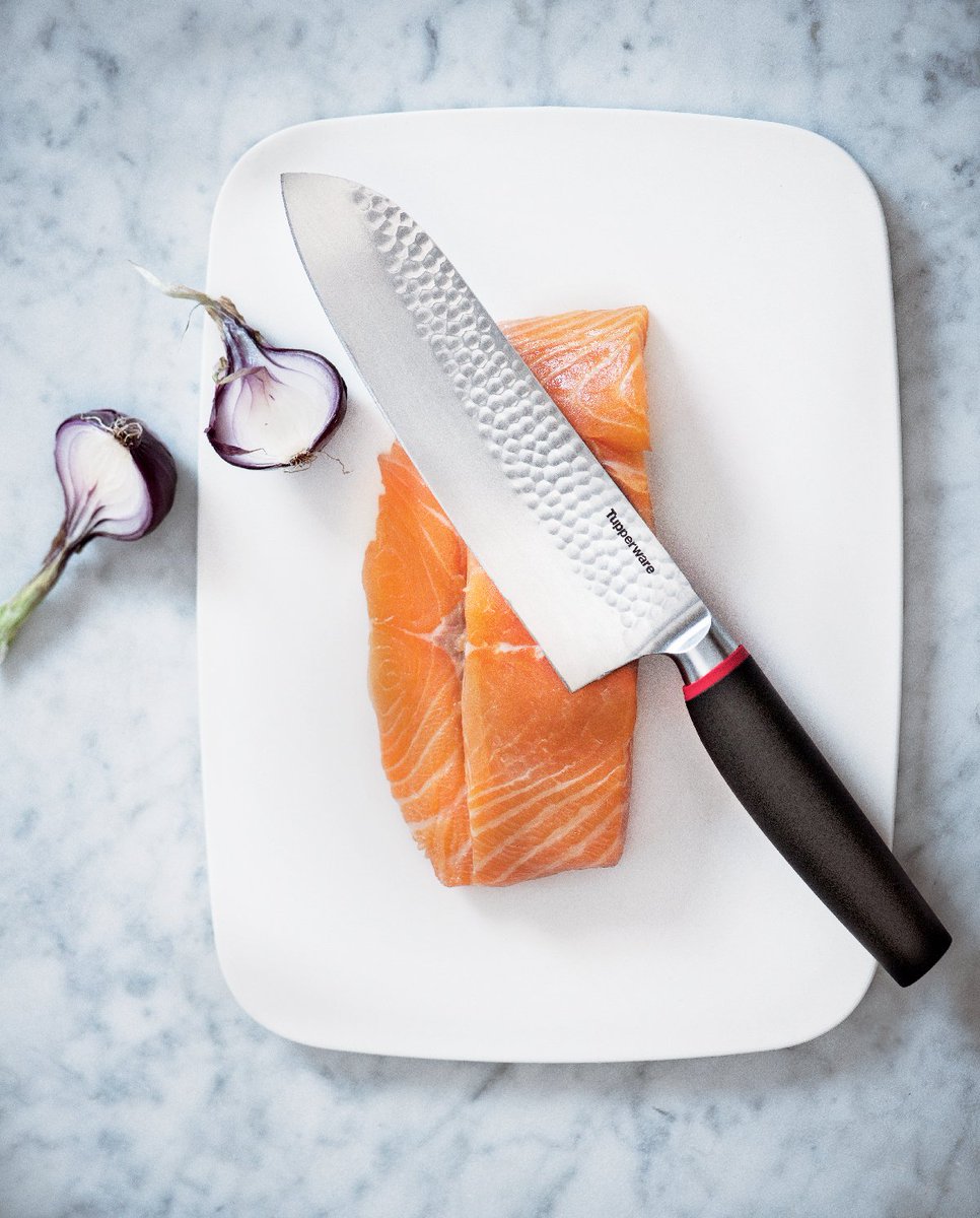 Our Santoku Knife is perfect for chopping, dicing and mincing