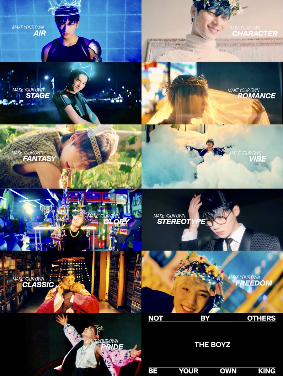 THE BOYZ - BE YOUR OWN KING Official MD Photocard List 👑 ✨dl