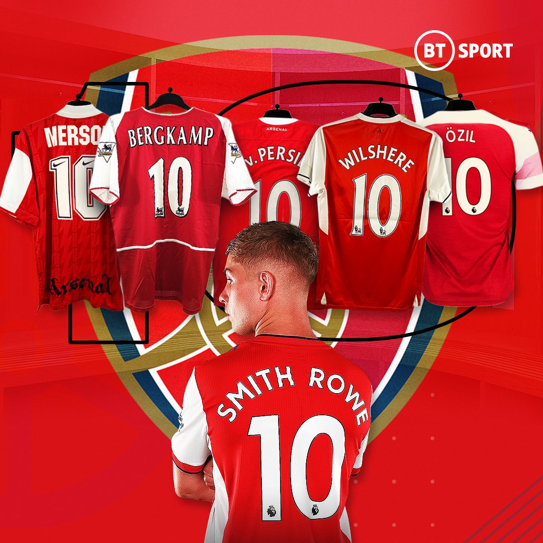 Emile Smith Rowe is the latest player to take Arsenal's iconic
