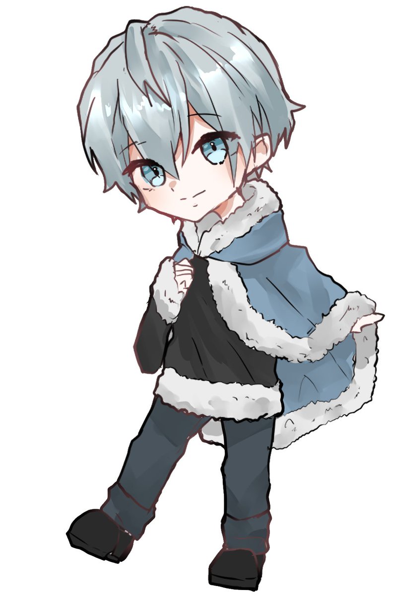 カラフルピーチ素材 #からぴち たっつんさんの修正版とヒロくんです