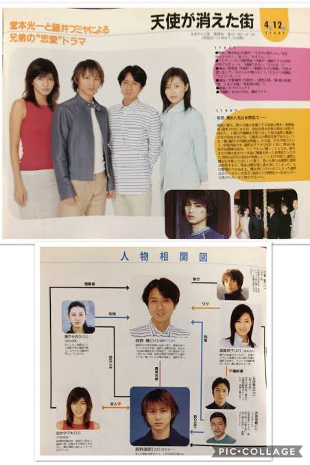 天使が消えた街 第2弾 この頃は あらゆるTV雑誌で、人気投票1位でした