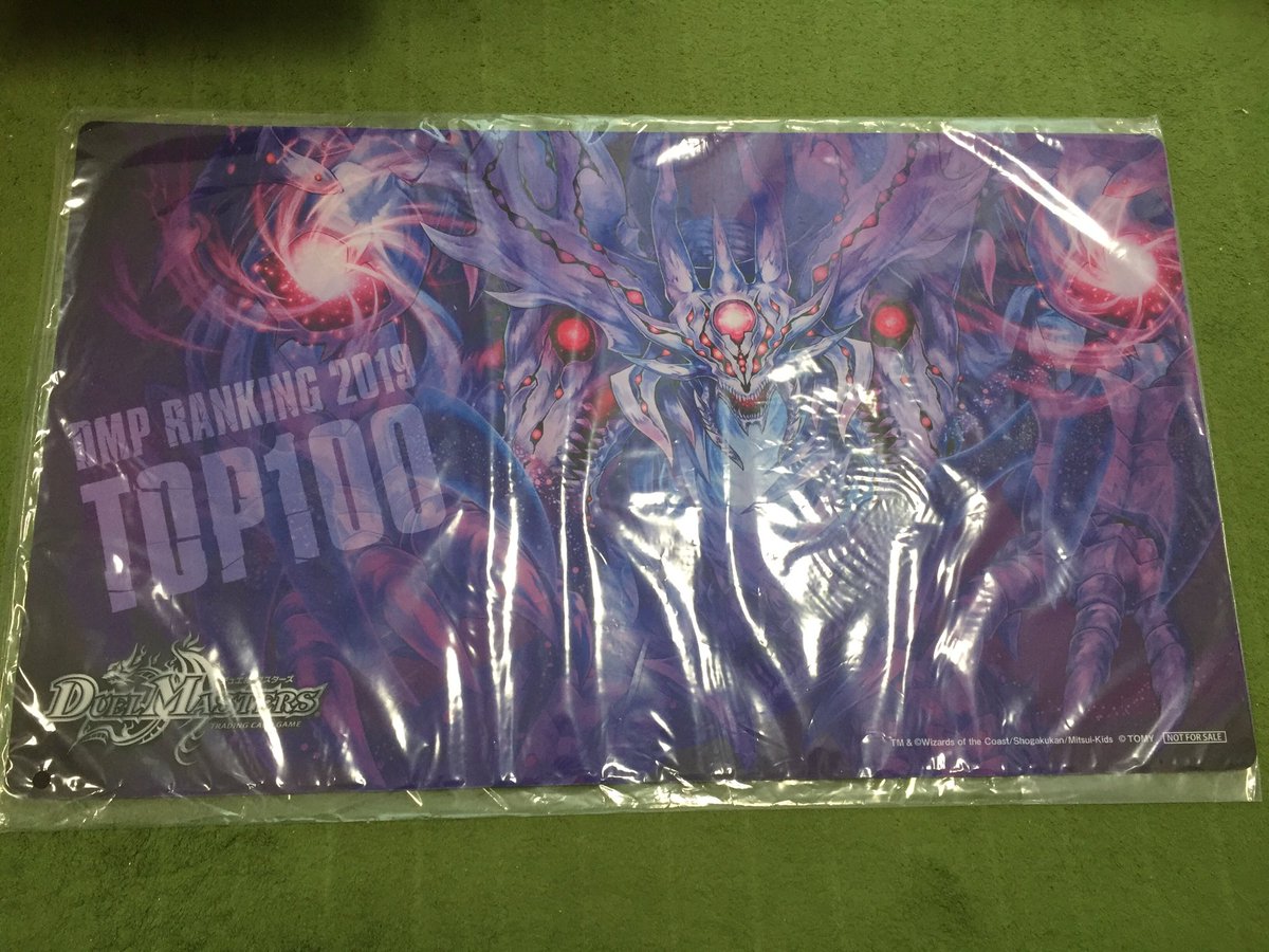 2019年度のDMPランキングプレマ届きました〜♪ サイズは横60cm・縦35cm