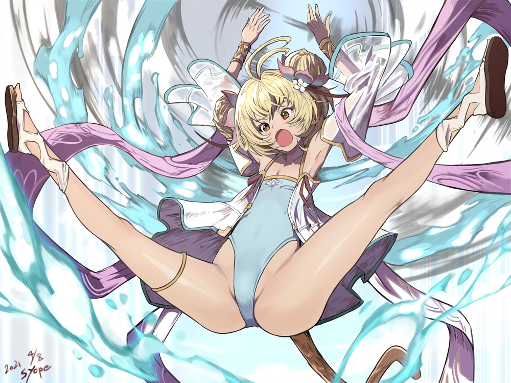 飛猿・如意大海棒！！！ の水着アンチラさん ダイナミックな動きが