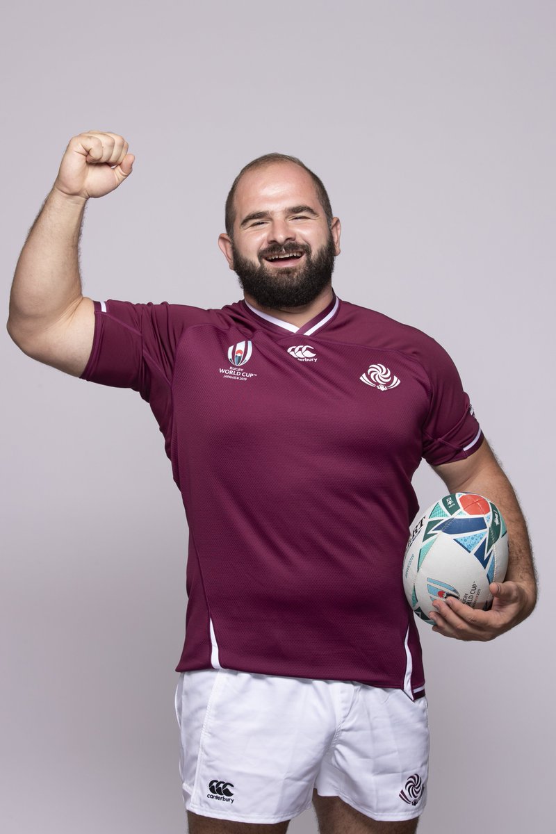 ジョージア代表 @GeorgianRugby 2本目のトライを挙げたのは、18番