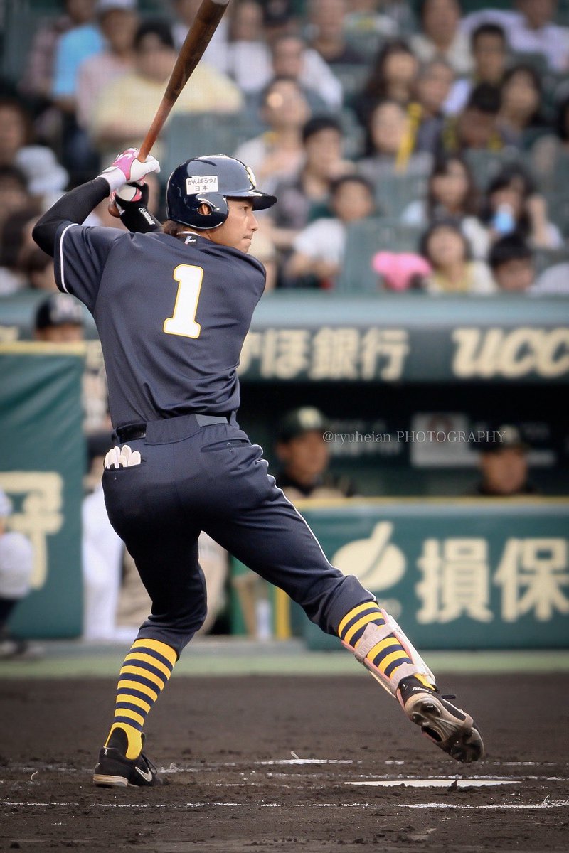 ブラックユニフォーム 阪神タイガース 鳥谷 敬 選手 #鳥谷敬 #阪神