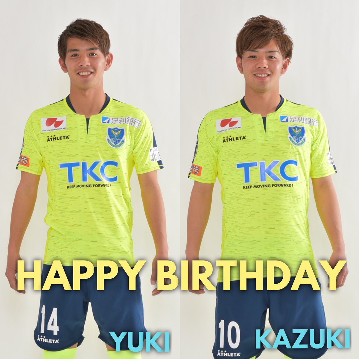 トップチーム】 本日10月5日は、 #西谷ツインズ 《背番号14 #西谷優希