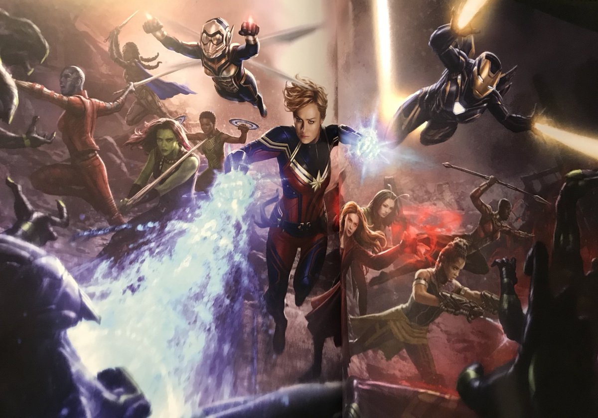 アベンジャーズ エンドゲーム のコンセプトアート集がもうすぐ発売です