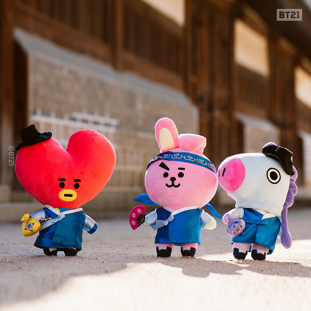 BT21 韓服エディション🇰🇷 昔のソウル、漢陽の街にタイムスリップ