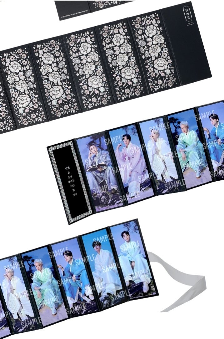 BTS -DALMAJUNG | Mini Folding Photo (Night ver.) (5)